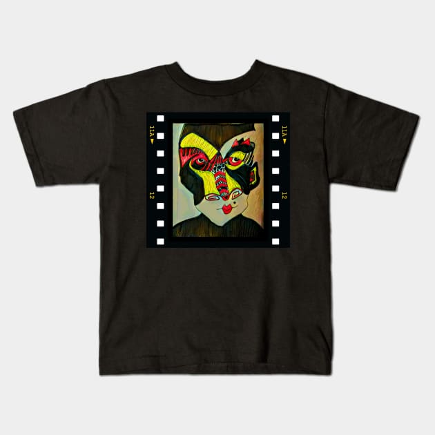 Hidden Meaning Kids T-Shirt by Sarah Curtiss